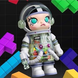 NIB Pop Mart  Mega Space Molly 100% Series 03- Tetris